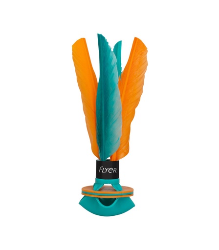 [305C06-NT] Flyer Fly Birdie - Naranja/Turquesa Waboba