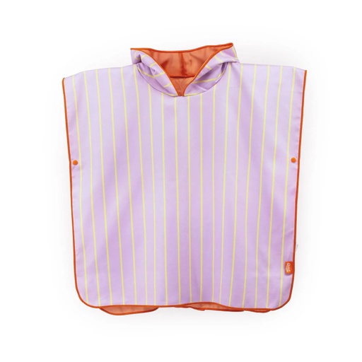 [174929] Beach Poncho Lavender Quut