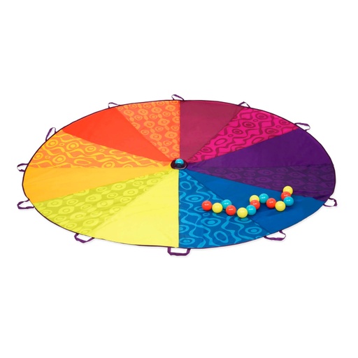 [062243327276] Paracaidas Con Pelotas (2,5 M De Diametro) B.Toys