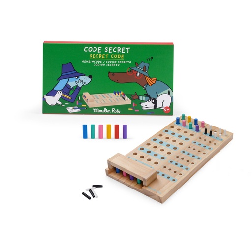 [683365] Codigo Secreto De Madera Loufoques Moulin Roty