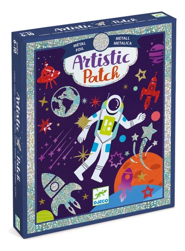 [DJ09462] Artistic Patch Metal - Cosmos Design By By Djeco