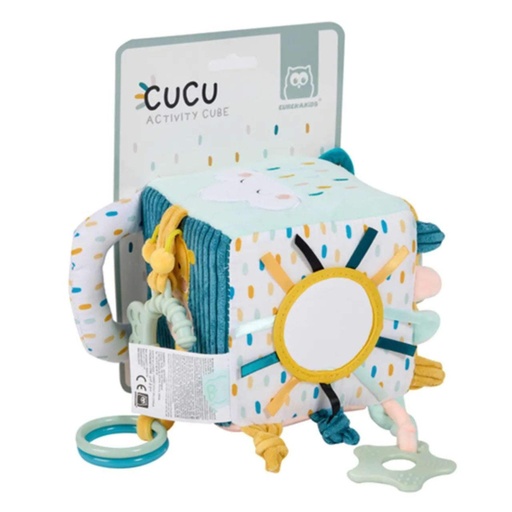 [8435404823054] Cubo Actividades Plush Cucu Eureka
