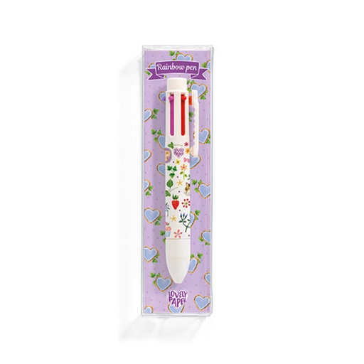 [DD03761] Aïko Rainbow Pen (6 Colors) Lovely Paper By Djeco