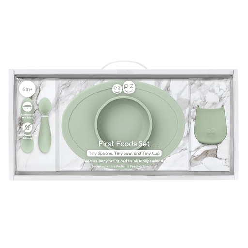 [PCFFS001] First Food Set Fda - Sage Ezpz