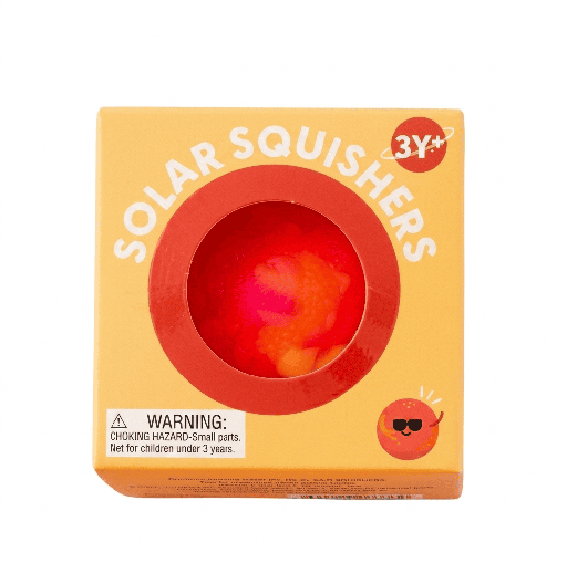 [840183209018] Pelota Squishy Solar 6Cm - Naranja J'Adore