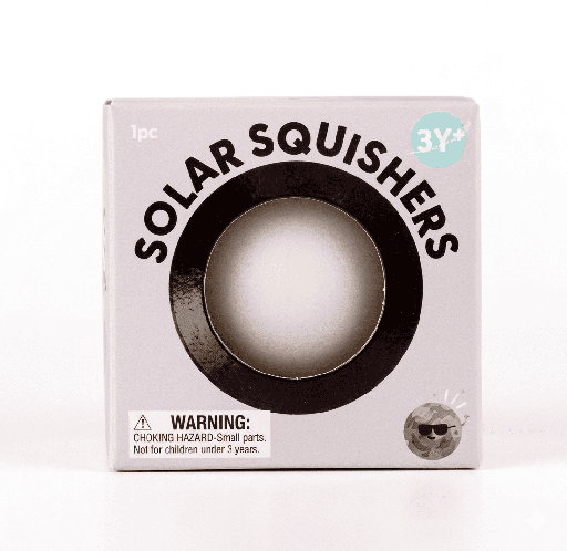 [840183209032] Pelota Squishy Solar 6Cm - Gris J'Adore