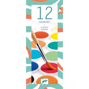 [DJ08803] 12 Color Cakes - Classic Design By By Djeco