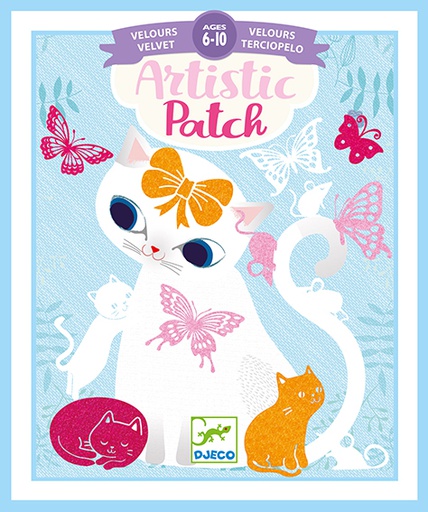 [DJ09469] Artistic Patch Velvet - Little Pets Design By By Djeco