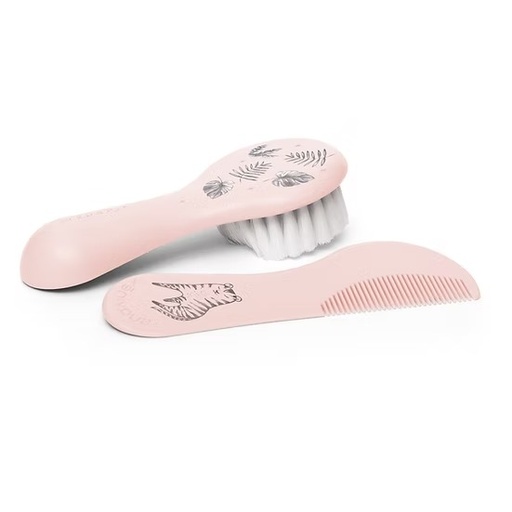 [8426420007726] Set Cepillo Y Peine  Hygge Rosa Suavinex