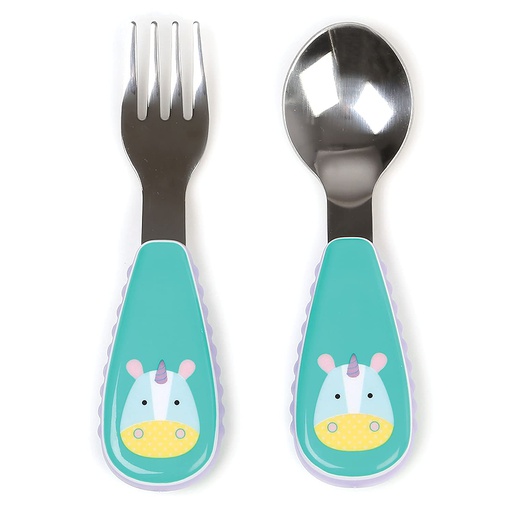 [879674020429] Zoo Utensil Unicornio Skip Hop