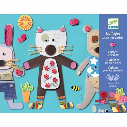 [DJ08664] Collages For Little Ones* Design By By Djeco