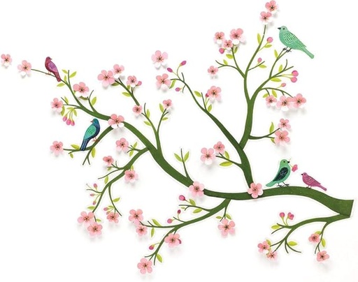 [DD05001] Cherry Tree In Bloom Little Big Room By Djeco