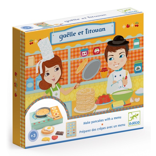 [DJ06530] Role Play - Gaêlle Et Titouan-Make Pancakes With A Menu - Fs