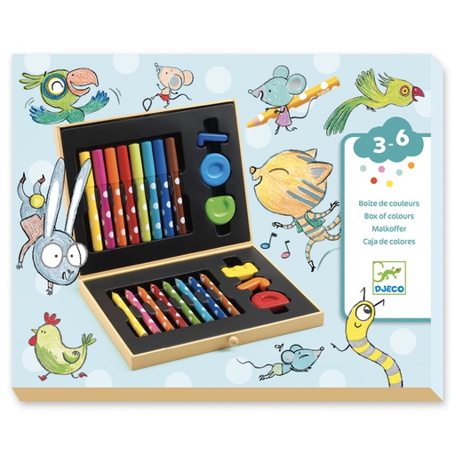 [DJ09010] Box of colours for toddlers Design by by Djeco