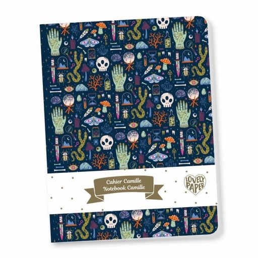 [DD03564] Camille Notebook Lovely Paper By Djeco