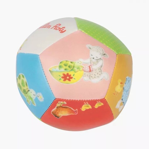 [632511] Pelota Suave La Grand Famille 10cm  Moulin Roty