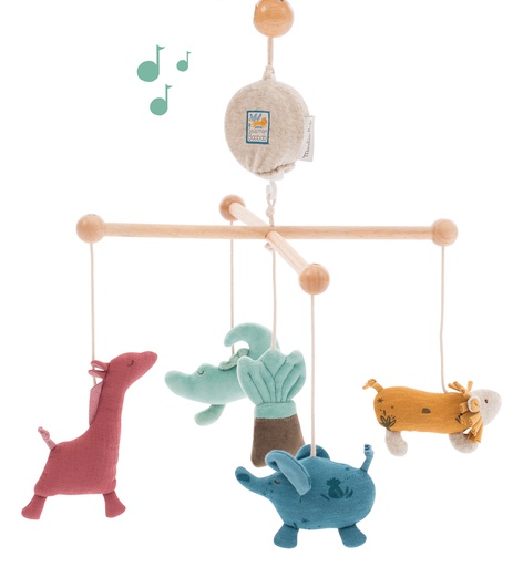 [669056] Musical mobile Baobab Moulin Roty