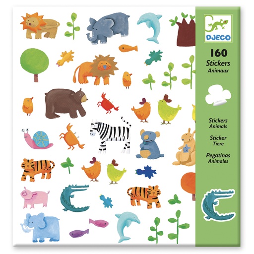 [DJ08841] Stickers Animals Design By By Djeco