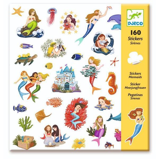 [DJ08885] Stickers Mermaids Design By By Djeco