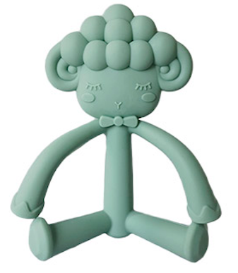 [sste02-3] Mordillo silicona oveja sage (verde) Storki