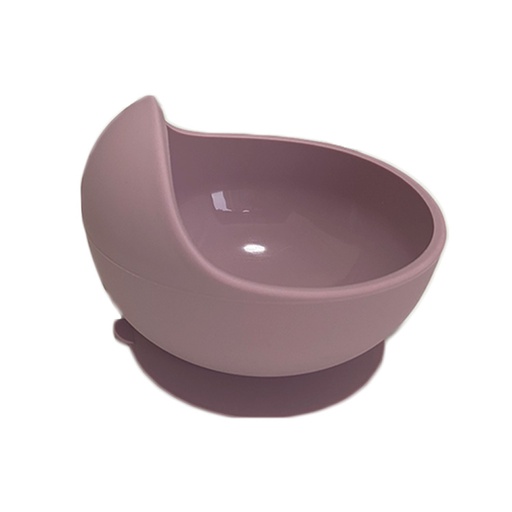 [sfsbo01-9] Bowl silicona con ventosa  Lavanda Storki
