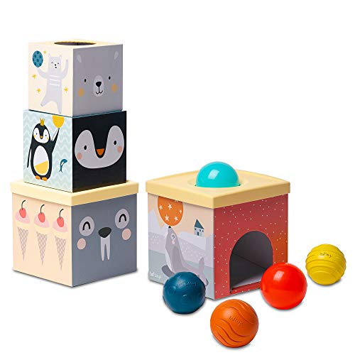 [605566127354] Cajas apliables tira bolas North Pole Taf toys