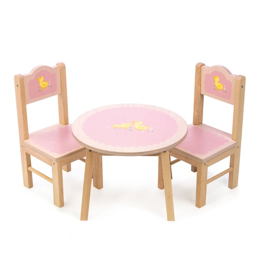 [8102] Sweetipie table and chairs TENDER LEAF